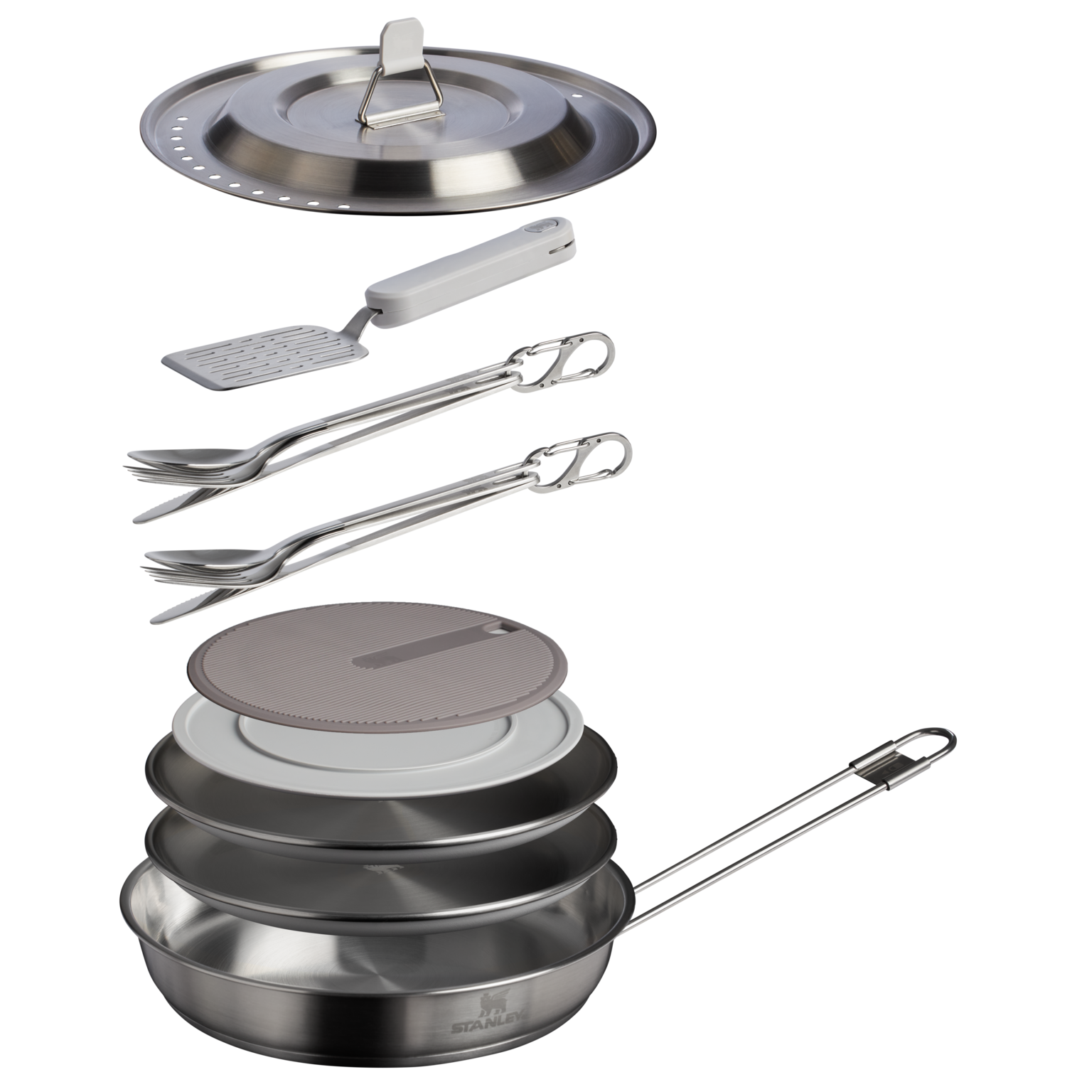 The Wildfare Pro Fry Pan Cookset 15-piece set | 1.1 QT - Image 3